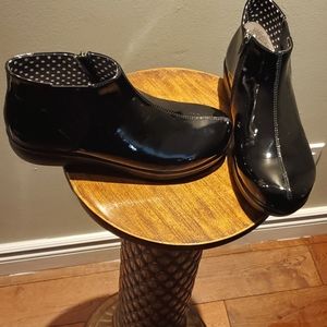 Alegria climatease black rain boot size 10